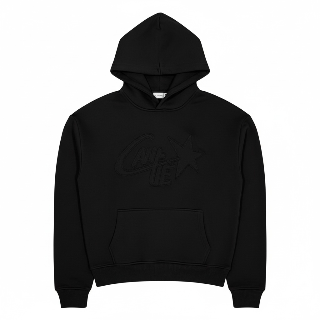 "Star" Hoodie Black